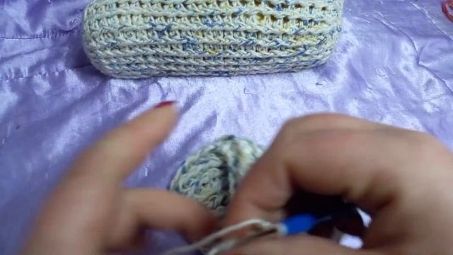 Укороченные носки.Самый простой способ вязания крючком.Мастер КЛАСС для начинающих.