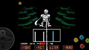 Undertale nisihilm papyrus fight android