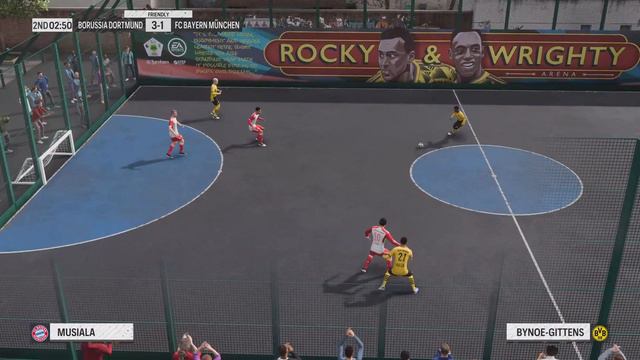 EA SPORTS FC 24 - Borussia Dortmund vs FC Bayern Munchen  Volta Football  PSG Gameplay