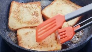 Таких вкусных тостов на завтрак я ещё не пробовал Французкие тосты Рецепт за несколько минут