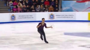 Победители в произвольной программе мужчин в фигурном катании на Гран-при России 2023/24 в Самаре