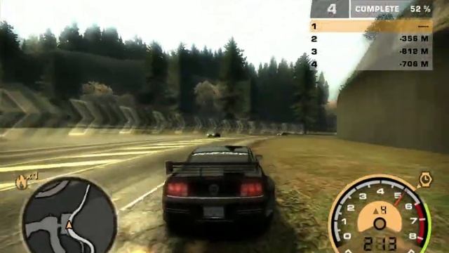 Need For Speed Most Wanted- Ford Mustang GT Pure Skill Race смотреть онлайн