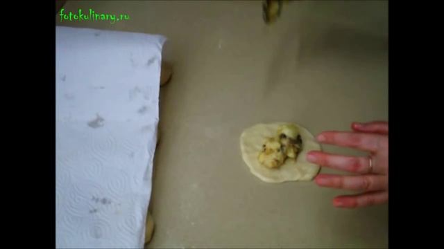 Рецепт- Пирожки жаренные с картошкой и грибами!