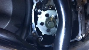 Как выставить метки на ГРМ мотоцикла Yamaha FZ6 S2