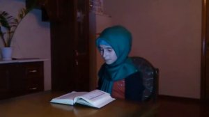 МашаАллах девочка читает коран ( Хажар)