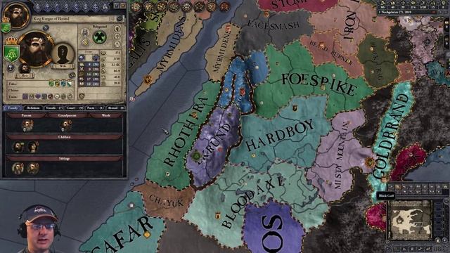 Crusader Kings 2 - Warhammer Mod - Dwarf Kingdom - Part 1 смотреть онлайн