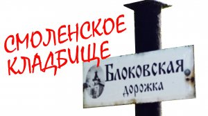 Смоленское кладбище: ИНОЙ ВЗГЛЯД. Между Блоком и Шевченко. Кошка, плиты и немного нервно…