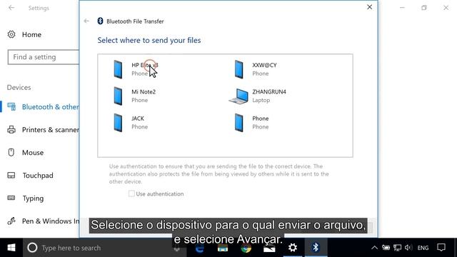 Transferir arquivos entre um dispositivo Bluetooth e um computador da HP com Windows 10 | HP Suppor смотреть онлайн
