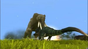Giganotosaurus vs Stegotetrabelodon | SPORE