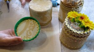 Мастер-Класс. Шкатулка из подручных материалов своими руками.