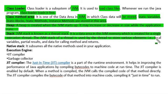 Java has two processes, compilation, and interpretation. смотреть онлайн