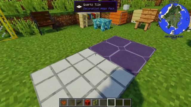 Обзор модов № 49 Decoration Mega Pack - декор, мебель, украшения, вещи [1.12.2] смотреть онлайн