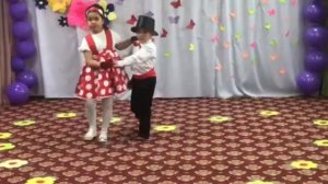" Танго" парный танец в детском саду