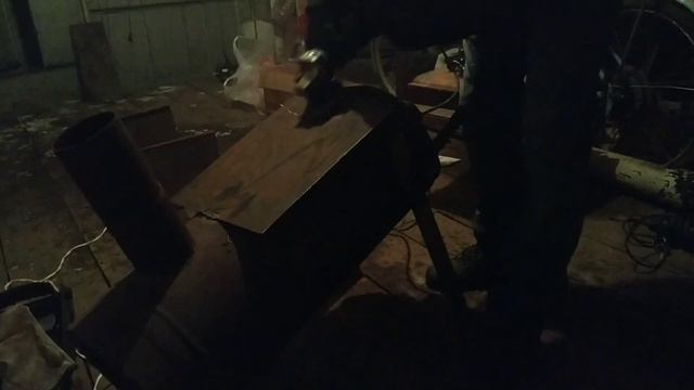 Буржуйка из газового баллона,доработка и покраска смотреть онлайн