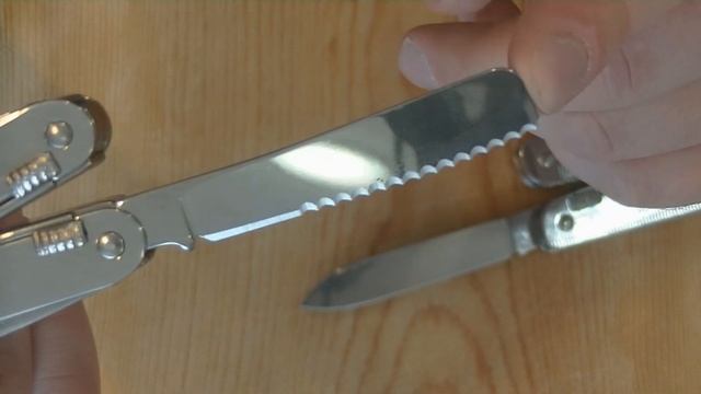 Большое сравнение крутых мультитулов: Victorinox SwissTool 115мм VS Spirit 105мм