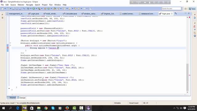 java bangla tutorial (part16)|| Create login page in java смотреть онлайн
