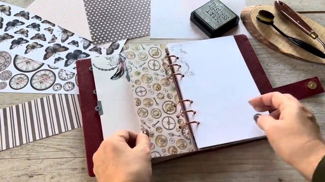 Планер/ежедневник «Жизнь прекрасна». Коллекция "Девичья тайна" ScrapMania