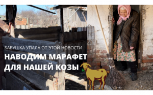 ГОТОВИМ ИДЕАЛЬНОЕ МЕСТО ДЛЯ НАШЕЙ КОЗЫ