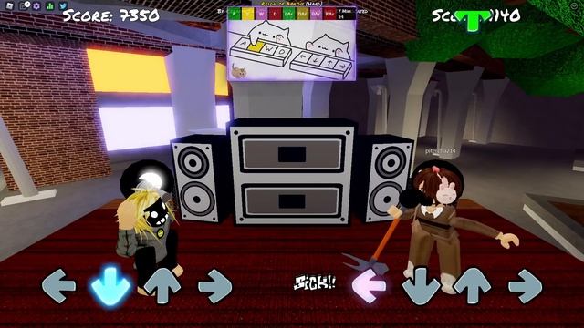Pretending to be Brightside in ROBLOX Friday Night Funkin смотреть онлайн