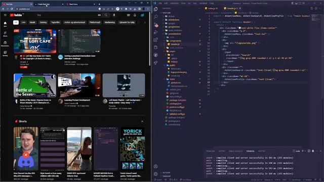 ?Code Youtube 2.0 with REACT.JS! (JS, HTML , CSS, Tailwind) - Coding Course - Tutorial for Beginner