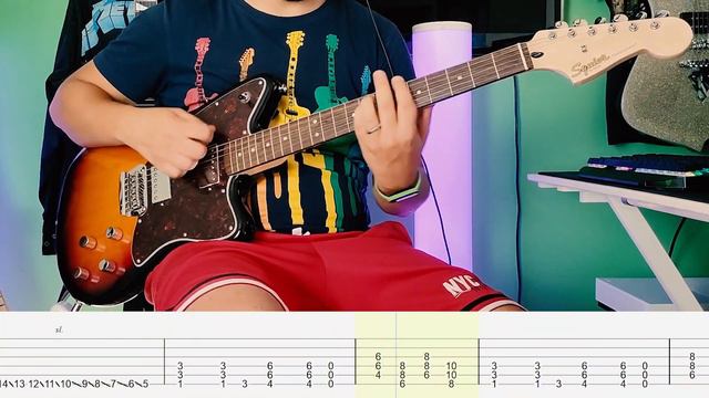 Green Day - Holiday |Guitar Cover| |Tab| смотреть онлайн