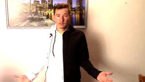 Толстовка черно белая!Мужская толстовка!Распаковка посылки из китая!