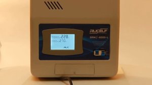 Тестирование стабилизатора Rucelf SRWII6000L