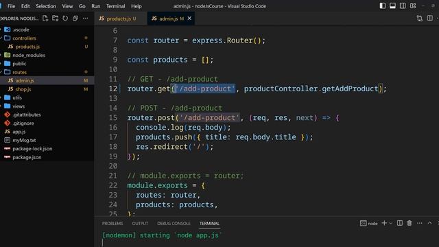 Adding Controller: MVC - NodeJS || Hindi || Coding Scenes #48