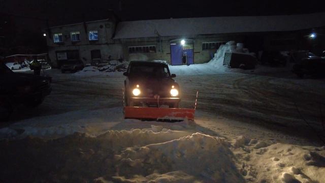 Снегоуборочные отвалы для автомобилей УАЗ и Нива. смотреть онлайн