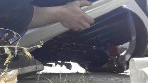 замена масла в редукторе Honda tact af24