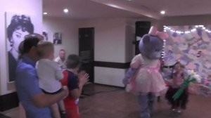 РОСТОВАЯ КУКЛА МИШКА ТЕДДИ * кафе ПАРМИДЖАНА * ПОЗДРАВЛЕНИЕ ДИАНОЧКИ