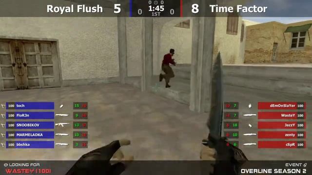 Time Factor -VS- Royal Flush map 1 смотреть онлайн