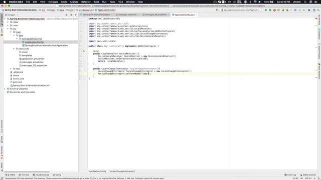Internationalization in Spring Boot смотреть онлайн