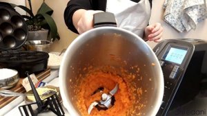 ДРОЖЖЕВОЕ ЦВЕТНОЕ ТЕСТО ЗА 2 МИНУТЫ. МОРКОВНЫЙ БИСКВИТ ©