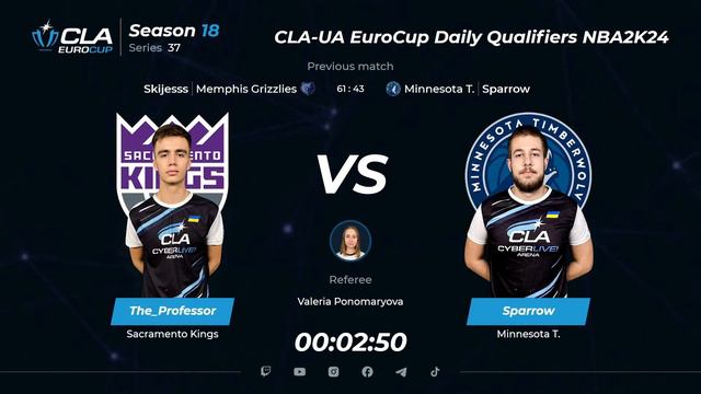 09.02.2024 ► СLA-UA EuroCup Daily Qualifiers ► Season 18 ► Series 37 смотреть онлайн