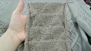 Узор _РОМБ_ спицами. Часть 2. Вязание спицами смотреть онлайн