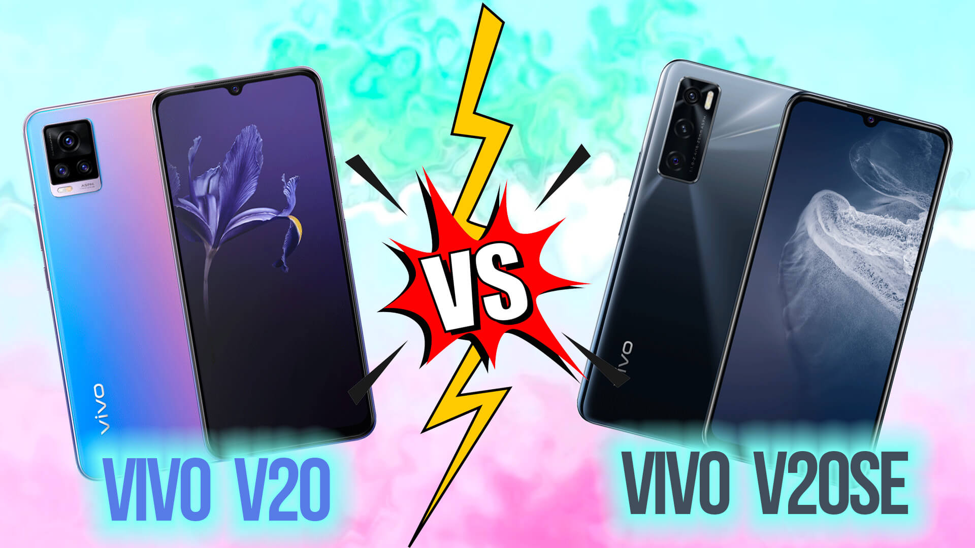 Сравнение vivo V20 vs V20SE – Что лучше?