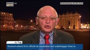 Krim-Krise - Günther Verheugen über Sanktionen am 17.03.2014