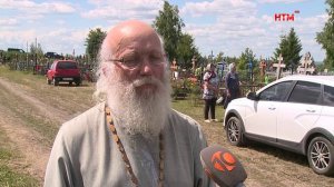 Завершение строительных работ часовни Серафима Саровского в Ромоданово