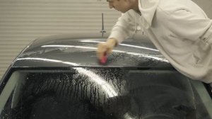 Как наклеить полиуретановую пленку Brontero на крышу Volkswagen Polo VI