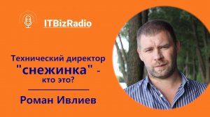 Технический директор "снежинка"  - кто это? | Роман Ивлиев