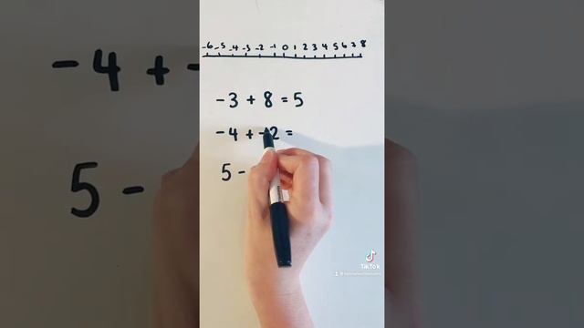 Adding and subtracting negative numbers