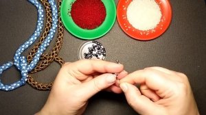 Украшения из бисера. Ажурный жгут  из бисера и бусин. МК