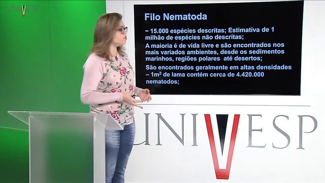 Zoologia de Invertebrados - Aula 11 - Filo Gastrotricha, Filo Nematomropha смотреть онлайн