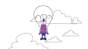 Каракули. Серия 39 - Как нарисовать воздушный шар. Обучающие мультфильмы для малышей
