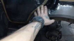 Замена порогов и задних арок на Хундай Терракан. часть 2