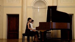 Морис Равель. Испанская рапсодия для 2 фортепиано. Финал