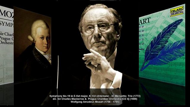 W.A. Mozart – Symphony No.19 in E flat major, K.132_Alternate (dir. Charles Mackerras, 1989)