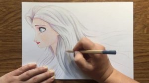 Как нарисовать Эльзу  Холодное сердце2 How to draw Elsa Frozen 2