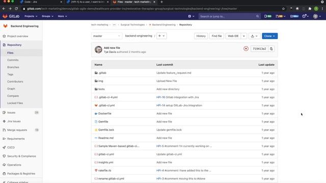 GitLab-Jira Integration - Jira Code смотреть онлайн